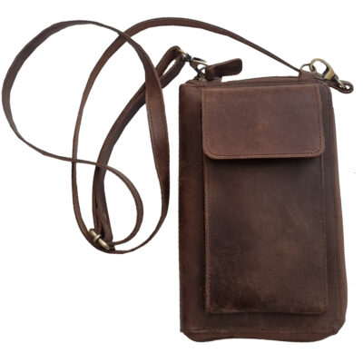Small crossbody bag – Dark brown