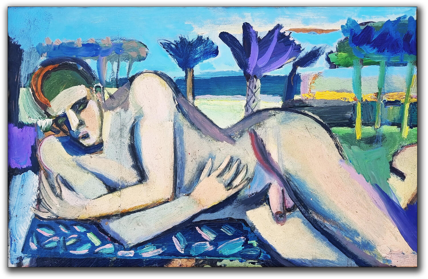 Reclining Swimmer